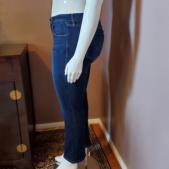 LEVIS 505 Straight mid rise jeans size 16 - Picture 2 of 5